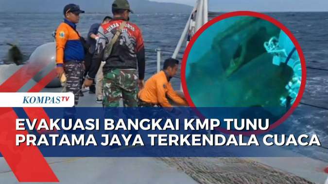 Terbaru! Cuaca Buruk Hambat Pengangkatan Bangkai Kapal Tunu Pratama ...