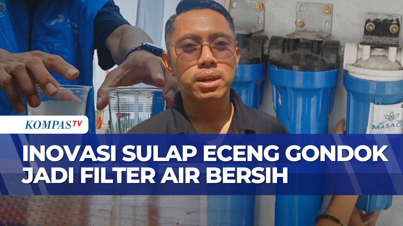 Inovasi Pemuda Desa Walahar, Sulap Eceng Gondok Jadi Filter Air Bersih | SAPA SIANG
