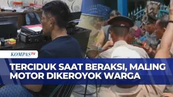 Maling Motor Di Tanjung Priok Keciduk Saat Beraksi, Pelaku Babak Belur Diamuk Warga | SAPA PAGI