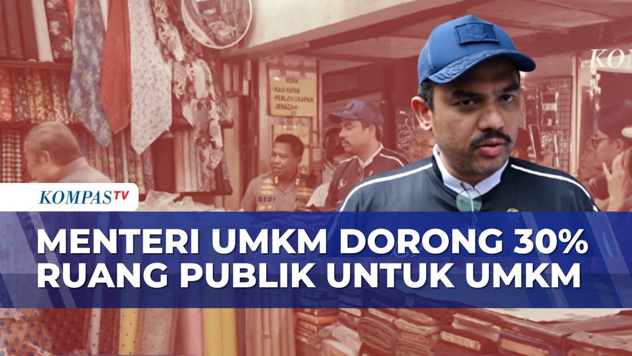 Menteri UMKM Ajak Masyarakat Dorong 30% Pemanfaatan Ruang Publik untuk Majukan UMKM | SAPA PAGI