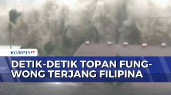 Detik-Detik Topan Fung-Wong Hantam Filipina, 1,4 Juta Orang Mengungsi | BERUT