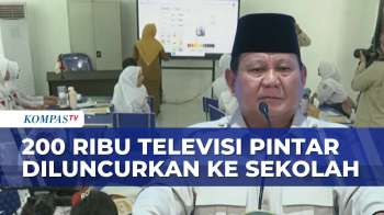 Presiden Prabowo Luncurkan 200 Ribu Televisi Pintar Ke Seluruh Sekolah Di Indonesia | SAPA MALAM