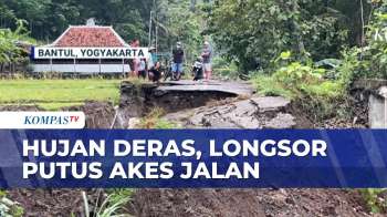 Longsor Di Bantul Putus Akes Jalan Warga, 2 RT Terisolasi | SAPA MALAM