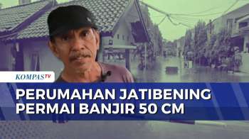 Kali Cakung Meluap, Perumahan Jatibening Permai Bekasi Terendam Banjir | SAPA MALAM