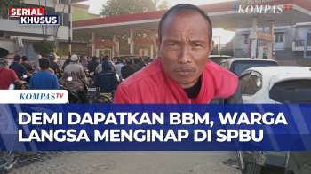 Kelangkaan BBM Tak Berujung, Warga Langsa Memilih Menginap Di SPBU | KOMPAS PETANG
