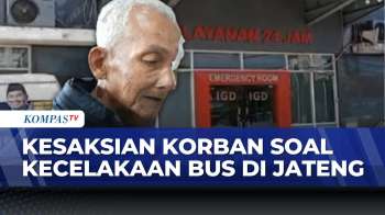 Korban Selamat Ungkap Bus Cahaya Trans Tak Kurangi Kecepatan Sebelum Laka Tunggal | SAPA MALAM