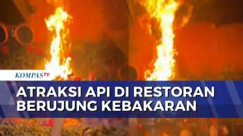Atraksi Api Berujung Kebakaran Di Canggu Bali, Pengunjung Restoran Panik Berlarian | BERUT
