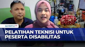 LPK Swasta di Semarang Latih Disabilitas Tunadaksa Jadi Teknisi Gratis | KOMPAS SIANG