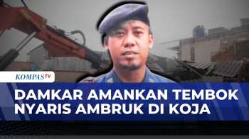 Hujan Deras, Tembok Rumah Di Koja Jakarta Utara Nyaris Ambruk | KOMPAS PAGI