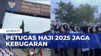 Jaga Kebugaran, Petugas Haji 2026 Ikuti Kegiatan Fun Walk | KOMPAS SIANG