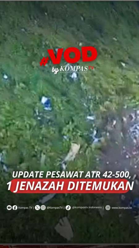 UPDATE PESAWAT ATR 42-500, 1 JENAZAH DITEMUKAN