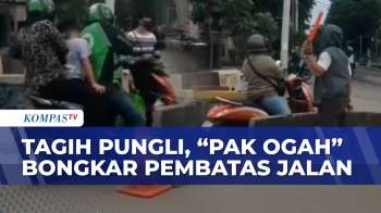 Viral! Pak Ogah Nekat Bongkar Beton Pembatas Jalan dan Tagih Pungli di Kawasan Kota Tua | BERUT