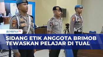 Anggota Brimob Penganiaya Pelajar Di Tual Dipecat Tidak Hormat, Sidang Etik Berlangsung 13 Jam