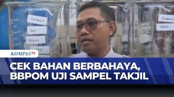 Pastikan Keamanan Makanan, Petugas POM Uji Sampel Takjil | SAPA MALAM