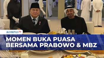Momen Prabowo Buka Puasa Bersama MBZ Di Abu Dhabi, Diskusikan Penguatan Hubungan Bilateral
