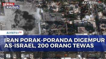 AS-Israel Gempur Iran, 200 Orang Dilaporkan Tewas Termasuk Ali Khamenei | KOMPAS SIANG