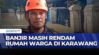 Luapan Sungai Citarum dan Cibeet Rendam Karangligar, Warga Mengungsi | KOMPAS SIANG