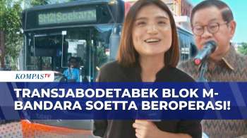 TransJabodetabek Blok M-Bandara Soetta Resmi Beroperasi, Segini Tarifnya! | KOMPAS SIANG