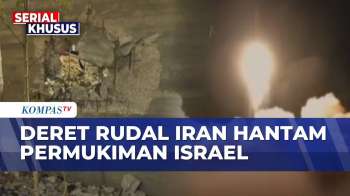 Intens! Iran Hujani Israel Dengan Rudal Gelombang Ke-66, Hantam Permukiman! | KOMPAS SIANG