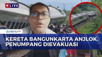 [FULL] PT KAI Soal Proses Evakuasi Kereta Bangunkarta Yang Anjlok Di Brebes | KOMPAS PETANG