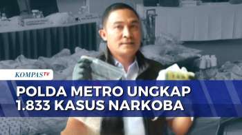 Polda Metro Jaya Ungkap 1.833 Kasus Narkoba Senilai Rp280 Miliar | BORGOL