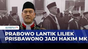 Prabowo Lantik Liliek Prisbiwono Adi Jadi Hakim MK, Gantikan Anwar Usman | SAPA MALAM