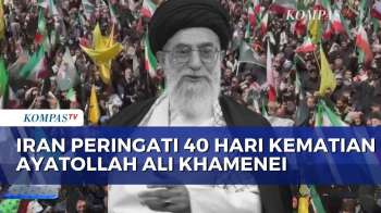 Warga Iran Turun Ke Jalan, Peringati 40 Hari Kematian Ayatollah Ali Khamenei | SAPA PAGI