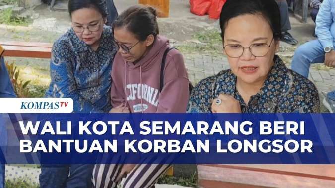 Wali Kota Semarang Tinjau Korban Longsor Gunungpati dan Siapkan Lokasi Pengungsian