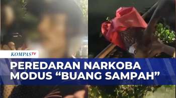 Pengedar Narkoba Di Jakbar Gunakan Modus Buang Sampah Di Bahu Jalan | BORGOL