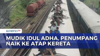 Potret Mudik Idul Adha di Bangladesh, Penumpang Duduk di Atas Kereta | SAPA MALAM