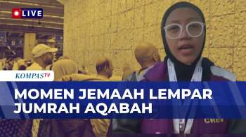 Jemaah Haji Khusus Patuna Tuntas Lempar Jumrah Aqabah | KOMPAS SIANG