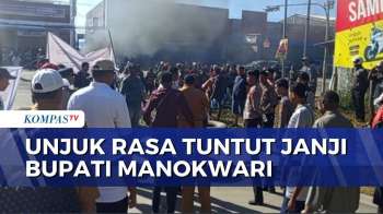 Warga Manokwari Unjuk Rasa, Tagih Janji Bupati soal Pengangkatan 1.000 Pegawai Pemda| BERUT