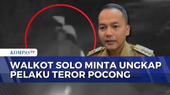 Terekam CCTV Aksi Teror Pocong, Wali Kota Solo Minta Satpol PP dan Polisi Ungkap Pelaku | SAPA MALAM