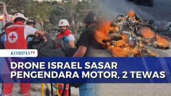 Drone Israel Sasar Pengendara Motor di Lebanon Selatan, 2 Orang Tewas | BERUT