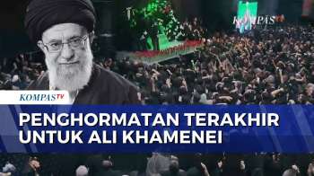 Tumpah Ruah! Pelayat Penuhi Kota Teheran untuk Beri Penghormatan Terakhir ke Ali Khamenei