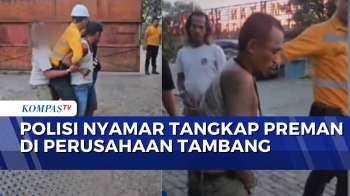 Polisi Menyamar Tangkap Preman Bersenjata Tajam Di Area Tambang Batubara | BERITA UTAMA