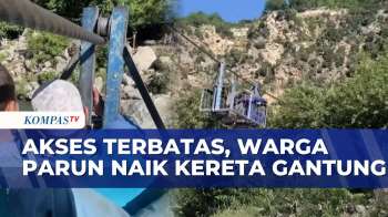 Demi Sekolah dan Berobat, Warga Afghanistan Seberangi Sungai dengan Kereta Gantung | SAPA MALAM