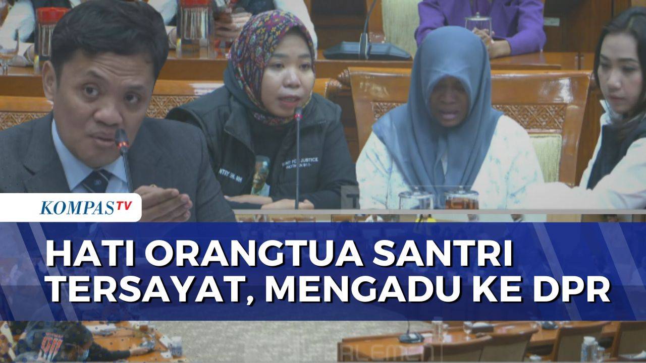Orangtua Santri Korban Dugaan Pembakaran Temui Komisi III DPR, Tuntut Keadilan untuk Anaknya!