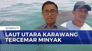 Nelayan Karawang Temukan Ceceran Minyak Mentah Di Laut Utara | KOMPAS SIANG