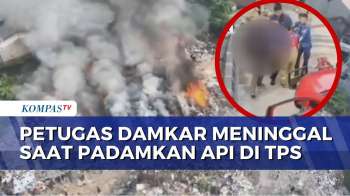 Petugas Damkar Jaktim Gugur Saat Bertugas Padamkan Api di Kramat Jati | KOMPAS PETANG