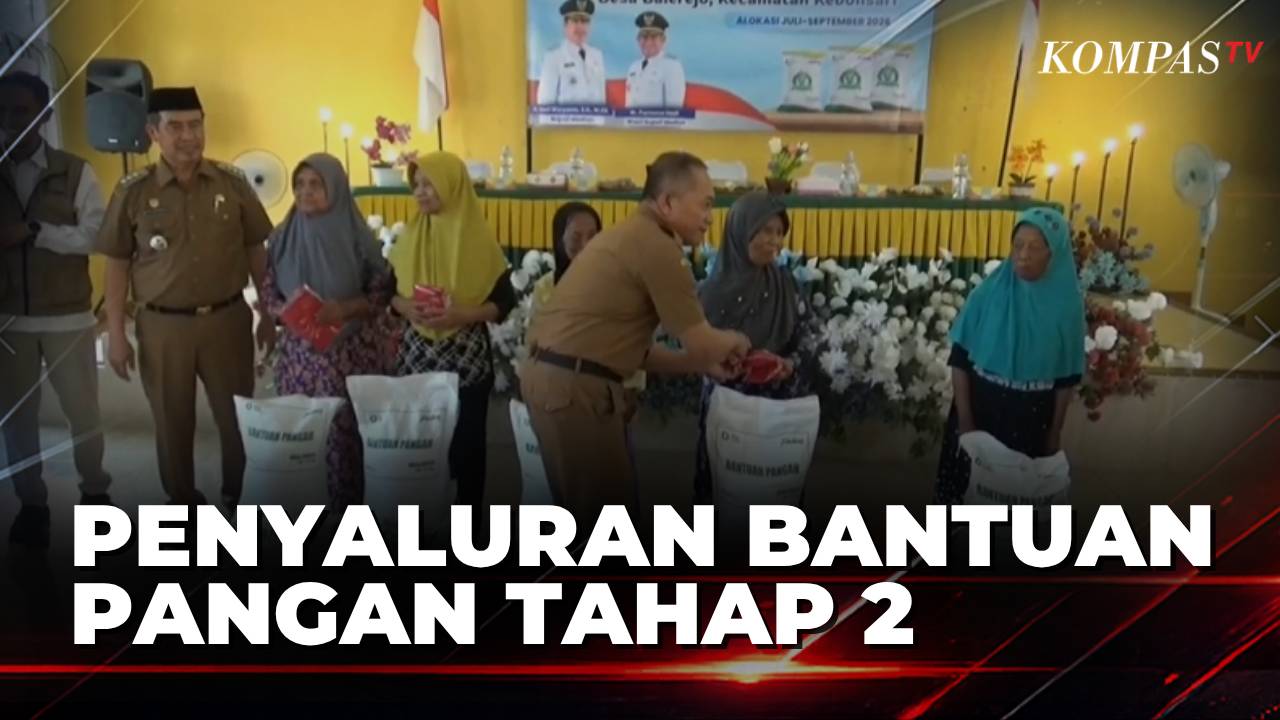 Realisasi Penyaluran Bantuan Pangan Tahap 2 di Madiun Capai 12,24 Persen | KOMPAS SIANG