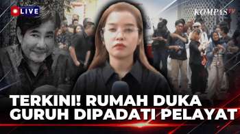 Langsung! Dari Rumah Duka Guruh Soekarnoputra, Pelayat Datang Melihat Terakhir Kali | KOMPAS SIANG