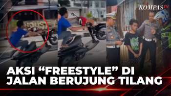 Aksi Remaja 'Freestyle' di Jalan Raya Demi Konten Medsos Berujung Sanksi Tilang | BERUT