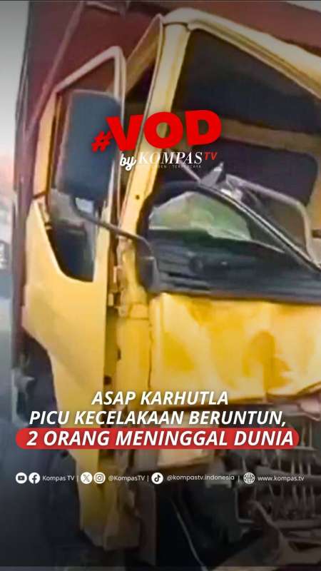 ASAP KARHUTLA PICU KECELAKAAN BERUNTUN, 2 ORANG MENINGGAL DUNIA