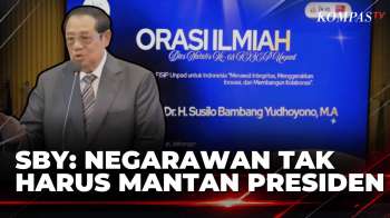 SBY: Negarawan Bukan Hanya Mereka Yang Pernah Memimpin Negara | KOMPAS PETANG
