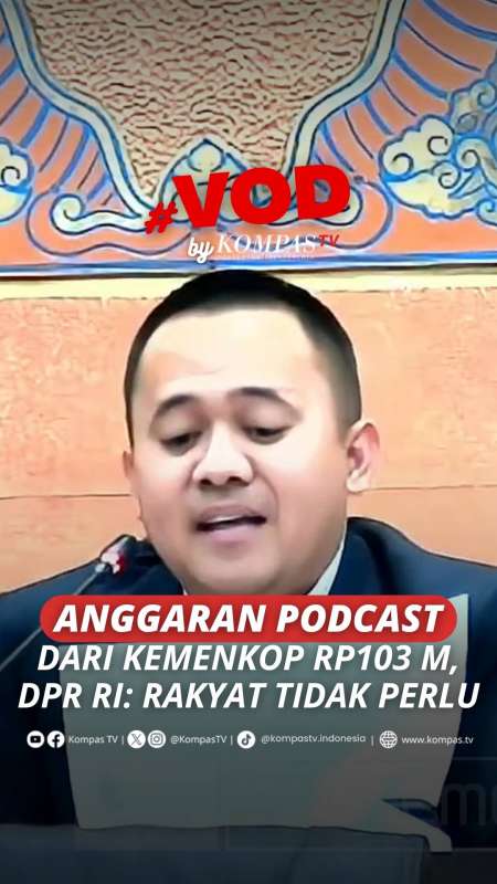 DPR Fraksi PDIP Soroti Anggaran Rp103 Miliar Untuk Podcast Di Kementerian Koperasi