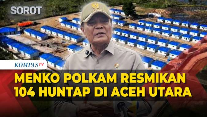 Menko Polkam Resmikan Penyerahan 104 Hunian Tetap Korban Bencana di ...
