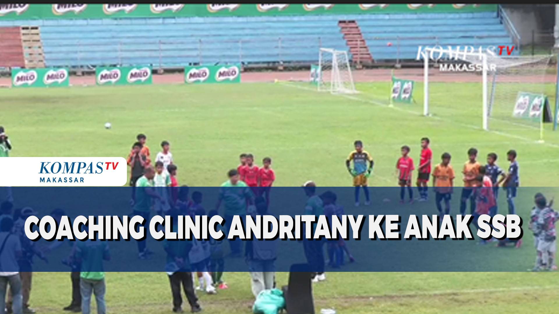 Coaching Clinic Andritany Ke Anak SSB, Usia 10 Hingga 12 Tahun