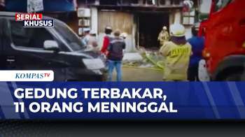 BREAKING NEWS! Kebakaran Gedung Di Kemayoran, 11 Orang Meninggal
