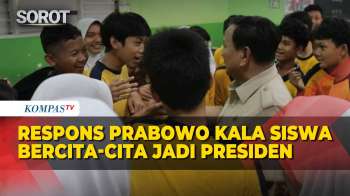 Begini Respons Prabowo Kala Siswa SMPN 111 Bercita-cita Jadi Presiden